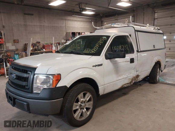 2013 Ford F-150 XL with VIN 1FTMF1CM0DKD73831, listed as a IAAI auction lot 42045838 with 249,295 mi miles and . Bid and sale history available at carsss.com. Image 6.