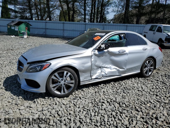 2016 Mercedes-Benz C 300 Luxury with VIN 55SWF4KB3GU120478, listed as a Copart auction lot 53124805 with Not provided miles and Salvage title. Bid and sale history available at DreamBid. Image 1.