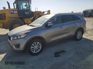 2018 Kia Sorento LX V6 with VIN 5XYPGDA59JG339881, listed as a Copart auction lot 51872935 with 132,400 mi miles and Clean Title. Bid and sale history available at carsss.com. Image 1.