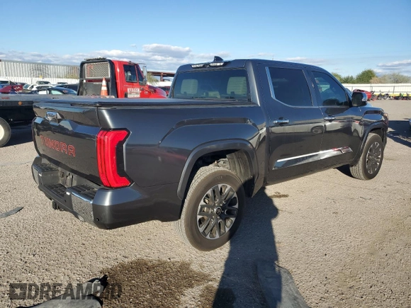 2022 Toyota Tundra 2WD 1794 Edition with VIN 5TFMA5AB3NX001962, listed as a Copart auction lot 79037964 with 22,200 mi miles and Clean Title. Bid and sale history available at carsss.com. Image 3.