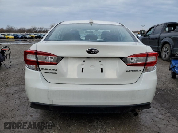 2023 Subaru Impreza Premium with VIN 4S3GKAV64P3600976, listed as a Copart auction lot 43716355 with 19,846 mi miles and Salvage title. Bid and sale history available at DreamBid. Image 6.