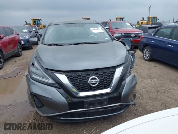 2020 Nissan Murano S with VIN 5N1AZ2ASXLN112975, listed as a IAAI auction lot 41931855 with 75,160 mi miles and . Bid and sale history available at DreamBid. Image 12.