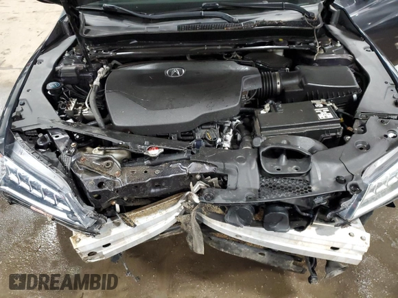2015 Acura TLX V6 Tech with VIN 19UUB3F57FA000890, listed as a Copart auction lot 89126765 with 127,175 mi miles and Salvage Title. Bid and sale history available at carsss.com. Image 12.
