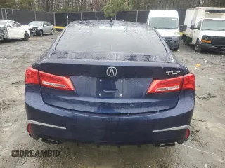 2020 Acura TLX w/Technology Pkg with VIN 19UUB2F49LA000919, listed as a Copart auction lot 83974594 with 25,502 mi miles and Salvage Title. Bid and sale history available at carsss.com. Image 6.
