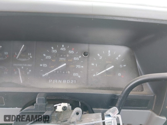 1992 Ford Ranger XL with VIN 1FTCR10U4NTA20768, listed as a IAAI auction lot 39459929 with 142 mi miles and . Bid and sale history available at DreamBid. Image 7.
