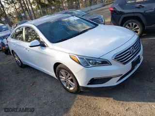 2017 Hyundai Sonata SE with VIN 5NPE24AF6HH451555, listed as a IAAI auction lot 41740859 with 133,182 mi miles. Bid and sale history available at carsss.com. Image 1.