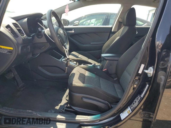 2017 Kia Forte LX with VIN 3KPFK4A76HE036107, listed as a Copart auction lot 59376764 with 131,587 mi miles and Clean Title. Bid and sale history available at carsss.com. Image 7.
