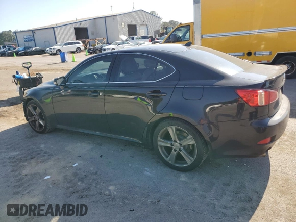 2012 Lexus IS 250 with VIN JTHBF5C2XC5172219, listed as a Copart auction lot 52424535 with 214,450 mi miles and Salvage title. Bid and sale history available at DreamBid. Image 2.