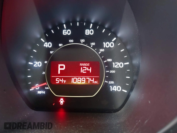2016 Kia Soul + with VIN KNDJP3A58G7396949, listed as a IAAI auction lot 41813054 with 108,974 mi miles. Bid and sale history available at carsss.com. Image 15.