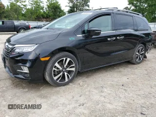 2020 Honda Odyssey Elite с VIN 5FNRL6H98LB037422, выставлен на аукционе Copart как лот 58098445 с пробегом 59 569 миль миль и Списание • Salvage title. История ставок и продаж доступна на DreamBid. Изображение 1.