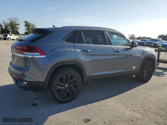 2022 Volkswagen Atlas Cross Sport 2.0T SE w/Technology with VIN 1V2JC2CA6NC202891, listed as a Copart auction lot 65424014 with 28,589 mi miles and Salvage Title. Bid and sale history available at carsss.com. Image 3.