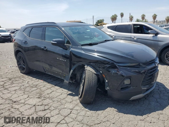 2019 Chevrolet Blazer with VIN 3GNKBHRS6KS658690, listed as a Copart auction lot 60272635 with 128,450 mi miles and Salvage title. Bid and sale history available at DreamBid. Image 4.