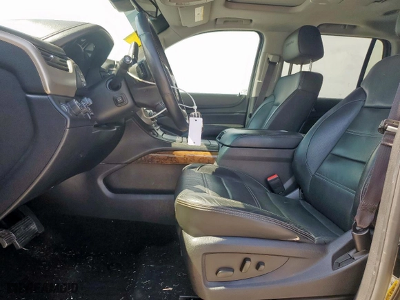 2015 GMC Yukon Denali with VIN 1GKS2CKJ3FR623034, listed as a Copart auction lot 48896535 with 171395 miles and Salvage Title. Bid and sale history available at carsss.com. Image 7.