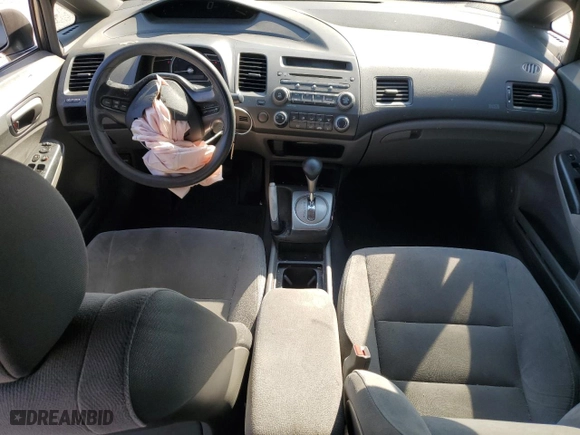 2007 Honda Civic Sdn LX with VIN 2HGFA16507H308003, listed as a Copart auction lot 50536505 with 192,554 mi miles and Salvage Title. Bid and sale history available at carsss.com. Image 8.
