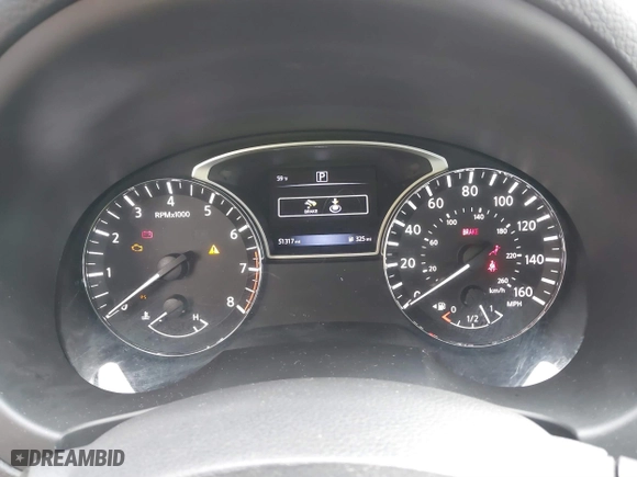 2017 Nissan Altima 2.5 SR with VIN 1N4AL3AP8HC227283, listed as a IAAI auction lot 41485809 with 51,317 mi miles. Bid and sale history available at carsss.com. Image 7.