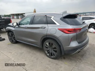 2020 Infiniti QX50 Essential с VIN 3PCAJ5M1XLF116099, выставлен на аукционе Copart как лот 56824854 с пробегом 61 577 миль миль и Списание • Salvage title. История ставок и продаж доступна на DreamBid. Изображение 2.