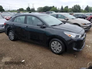 2020 Kia Rio LX with VIN 3KPA24AD4LE358737, listed as a Copart auction lot 65795064 with 27,195 mi miles and Salvage Title. Bid and sale history available at carsss.com. Image 4.