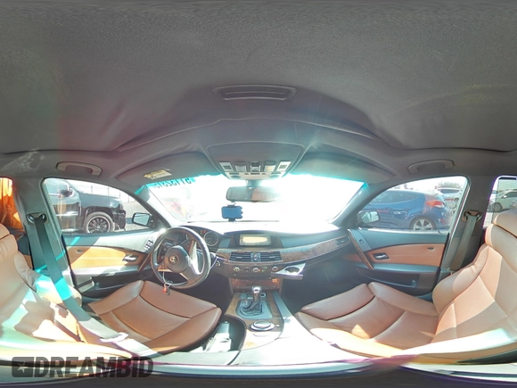 2007 BMW 5 Series 550i with VIN WBANB53587CP08507, listed as a Copart auction lot 51132315 with 119,841 mi miles and Salvage Title. Bid and sale history available at DreamBid. Image 13.