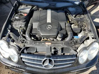 2006 Mercedes-Benz CLK 500 with VIN WDBTK75G86T065318, listed as a Copart auction lot 76186154 with 85,902 mi miles and Salvage Title. Bid and sale history available at DreamBid. Image 11.