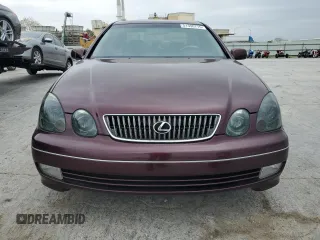 2001 Lexus GS 300 with VIN JT8BD69S810140768, listed as a Copart auction lot 51390715 with 232,808 mi miles and Salvage Title. Bid and sale history available at DreamBid. Image 5.