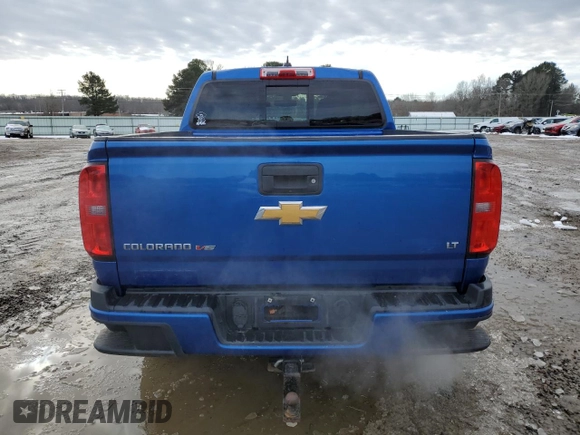 2020 Chevrolet Colorado 4WD LT with VIN 1GCGTCEN9L1135374, listed as a Copart auction lot 88692625 with 139,020 mi miles and Salvage Title. Bid and sale history available at carsss.com. Image 6.