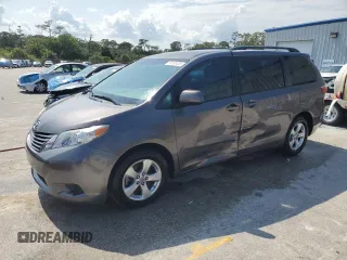 2015 Toyota Sienna LE AAS with VIN 5TDKK3DC7FS603204, listed as a Copart auction lot 89224605 with 93,082 mi miles and Salvage Title. Bid and sale history available at DreamBid. Image 1.