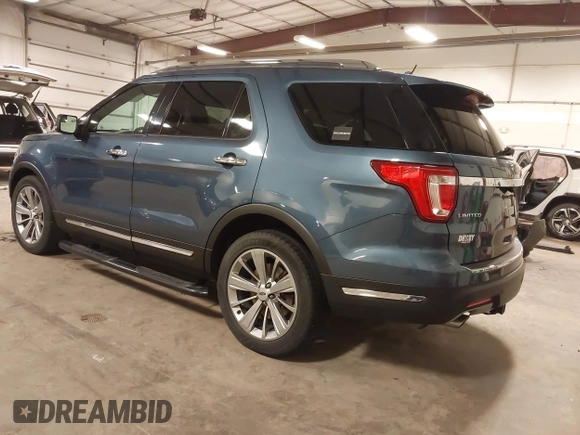 2018 Ford Explorer Limited z VIN 1FM5K8F88JGB67030, wystawiony jako IAAI lot #42351707 z przebiegiem 145 050 mil mil oraz . Historia ofert i sprzedaży dostępna na DreamBid. Obrazek 3.