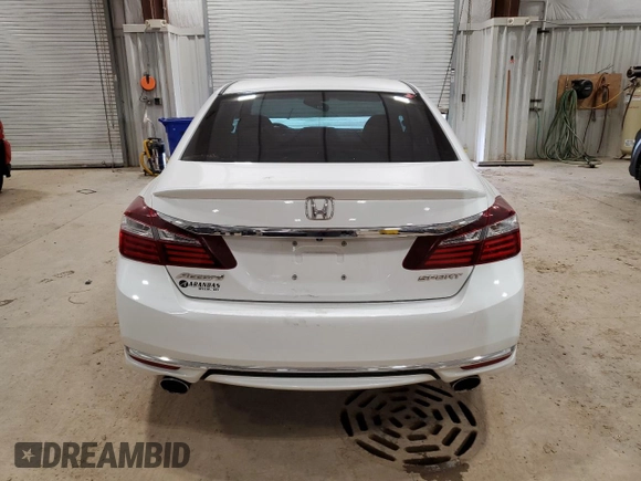 2017 Honda Accord Sedan Sport with VIN 1HGCR2F52HA072164, listed as a Copart auction lot 47769875 with 112,624 mi miles and Non Repairable. Bid and sale history available at carsss.com. Image 6.