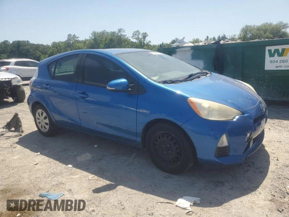 2012 Toyota Prius One with VIN JTDKDTB37C1023005, listed as a Copart auction lot 57294265 with 150,907 mi miles and Clean Title. Bid and sale history available at DreamBid. Image 5.