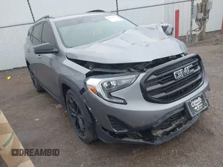 2020 GMC Terrain SLE with VIN 3GKALMEV5LL319946, listed as a IAAI auction lot 41952171 with 98,859 mi miles and . Bid and sale history available at DreamBid. Image 1.