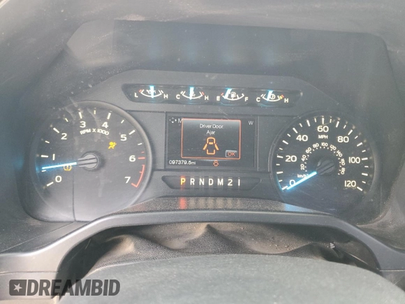 2016 Ford F-150 XL with VIN 1FTMF1CF4GKD54074, listed as a Copart auction lot 47224205 with 97,379 mi miles and Salvage Title. Bid and sale history available at carsss.com. Image 9.