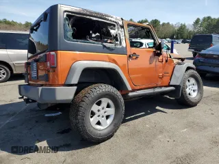 2011 Jeep Wrangler Sport with VIN 1J4AA2D15BL553237, listed as a Copart auction lot 54303655 with Not Provided miles and Salvage Title. Bid and sale history available at carsss.com. Image 3.
