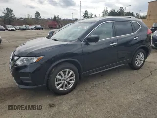 2017 Nissan Rogue SV with VIN KNMAT2MT2HP508792, listed as a Copart auction lot 49369275 with 124,827 mi miles and Salvage Title. Bid and sale history available at carsss.com. Image 1.