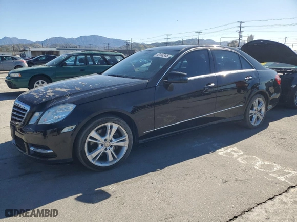 2013 Mercedes-Benz E-Class E 350 Luxury with VIN WDDHF5KB7DA702934, listed as a Copart auction lot 49184545 with 145,327 mi miles and Salvage Title. Bid and sale history available at carsss.com. Image 1.