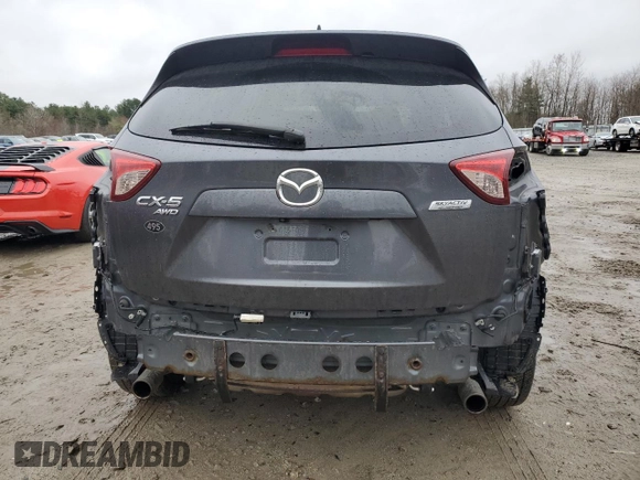 2016 Mazda CX-5 Grand Touring with VIN JM3KE4DY6G0834583, listed as a Copart auction lot 52015905 with 184,741 mi miles and Salvage Title. Bid and sale history available at DreamBid. Image 6.