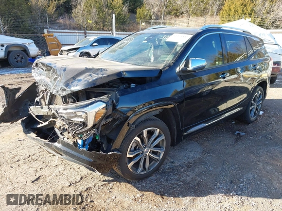 2019 GMC Terrain Denali with VIN 3GKALSEX8KL318441, listed as a IAAI auction lot 41371882 with 106,165 mi miles. Bid and sale history available at carsss.com. Image 18.