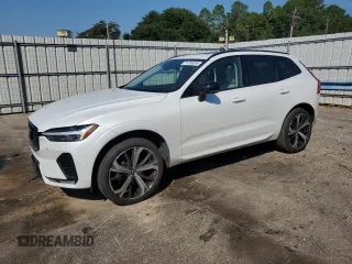 2024 Volvo XC60 Ultimate Dark Theme с VIN YV4L12RM6R1731953, выставлен на аукционе Copart как лот 74785054 с пробегом 26 852 миль миль и Списание • Salvage title. История ставок и продаж доступна на DreamBid. Изображение 1.