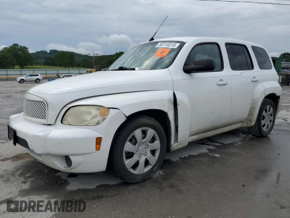 2010 Chevrolet HHR LS z VIN 3GNBAADB5AS642237, wystawiony jako Copart lot #58310315 z przebiegiem 220 180 mil mil oraz Szkoda całkowita • Salvage title. Historia ofert i sprzedaży dostępna na DreamBid. Obrazek 1.