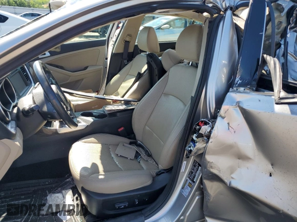 2015 Kia Optima EX with VIN 5XXGN4A71FG446118, listed as a Copart auction lot 61590675 with 120,577 mi miles and Salvage title. Bid and sale history available at DreamBid. Image 10.