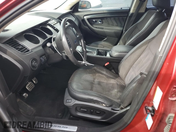 2011 Ford Taurus SHO with VIN 1FAHP2KT9BG125855, listed as a Copart auction lot 46924855 with 182,220 mi miles and Salvage Title. Bid and sale history available at DreamBid. Image 7.