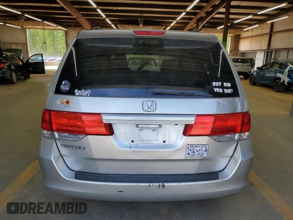 2008 Honda Odyssey EX-L with VIN 5FNRL38798B411282, listed as a Copart auction lot 53062925 with 285,238 mi miles and Clean Title. Bid and sale history available at carsss.com. Image 6.