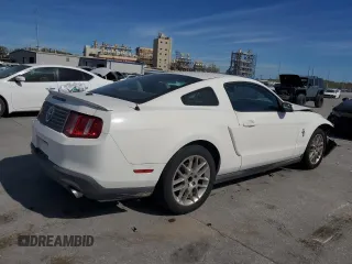 2012 Ford Mustang V6 Premium with VIN 1ZVBP8AM0C5266997, listed as a Copart auction lot 49770735 with 193,407 mi miles and Salvage Title. Bid and sale history available at carsss.com. Image 3.