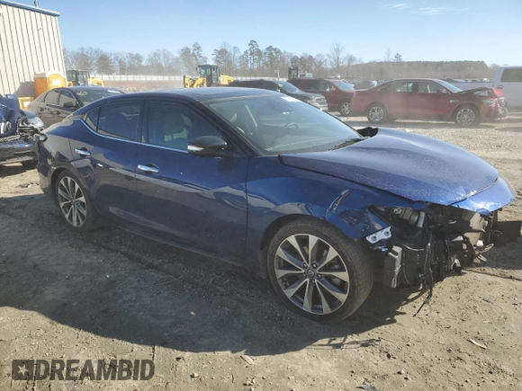 2020 Nissan Maxima Platinum with VIN 1N4AA6FV1LC385133, listed as a Copart auction lot 89101525 with 53,774 mi miles and Salvage Title. Bid and sale history available at DreamBid. Image 4.