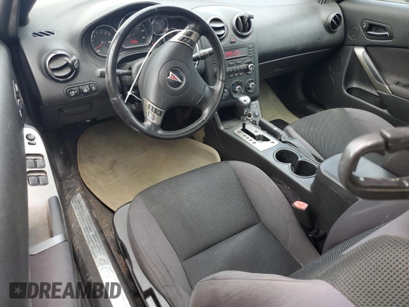 2007 Pontiac G6 GT with VIN 1G2ZH35N474186333, listed as a Copart auction lot 53851795 with 177,283 mi miles and Salvage title. Bid and sale history available at DreamBid. Image 8.