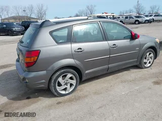 2005 Pontiac Vibe with VIN 5Y2SL66805Z459161, listed as a IAAI auction lot 41937301 with 258,935 mi miles. Bid and sale history available at carsss.com. Image 4.