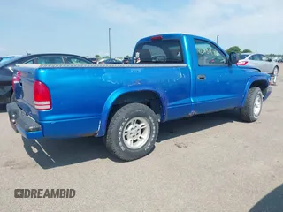 1998 Dodge Dakota SLT with VIN 1B7FL26X8WS651715, listed as a IAAI auction lot 42665446 with Not provided miles and . Bid and sale history available at DreamBid. Image 4.