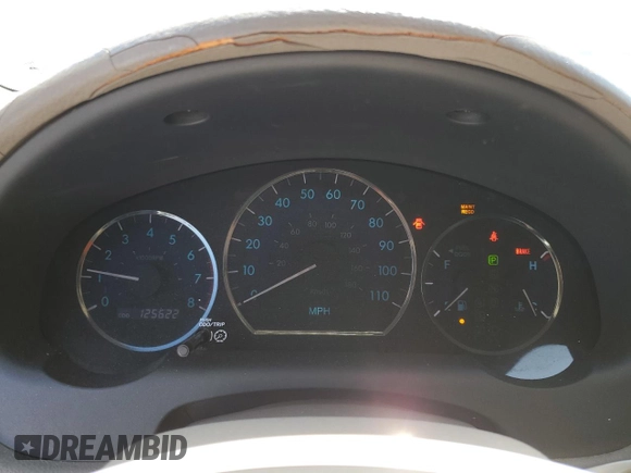2007 Toyota Sienna CE with VIN 5TDZK23C17S065711, listed as a Copart auction lot 49992145 with 125,622 mi miles and Salvage Title. Bid and sale history available at DreamBid. Image 9.