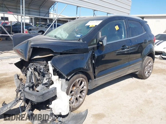 2018 Ford EcoSport Titanium z VIN MAJ3P1VEXJC197154, wystawiony jako IAAI lot #42252881 z przebiegiem 99 808 mil mil oraz . Historia ofert i sprzedaży dostępna na DreamBid. Obrazek 18.