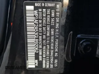 2016 Porsche Macan Turbo с VIN WP1AF2A53GLB92062, выставлен на аукционе Copart как лот 78142514 с пробегом 38 038 миль миль и Списание • Salvage title. История ставок и продаж доступна на DreamBid. Изображение 14.