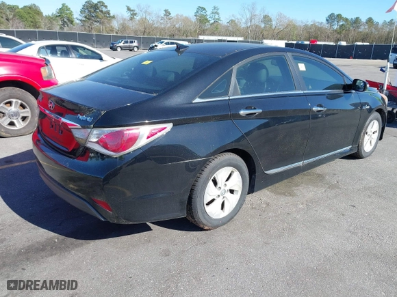 2015 Hyundai Sonata Hybrid Limited with VIN KMHEC4A44FA137270, listed as a IAAI auction lot 41825448 with 72,738 mi miles. Bid and sale history available at carsss.com. Image 4.